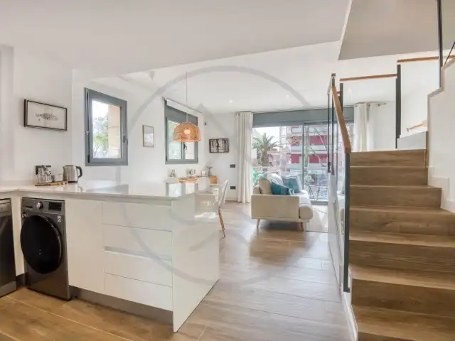 Kitchen of Flat for sale in Castell d'Aro, Platja d'Aro i s'Agaró  with Air Conditioner, Heating and Terrace