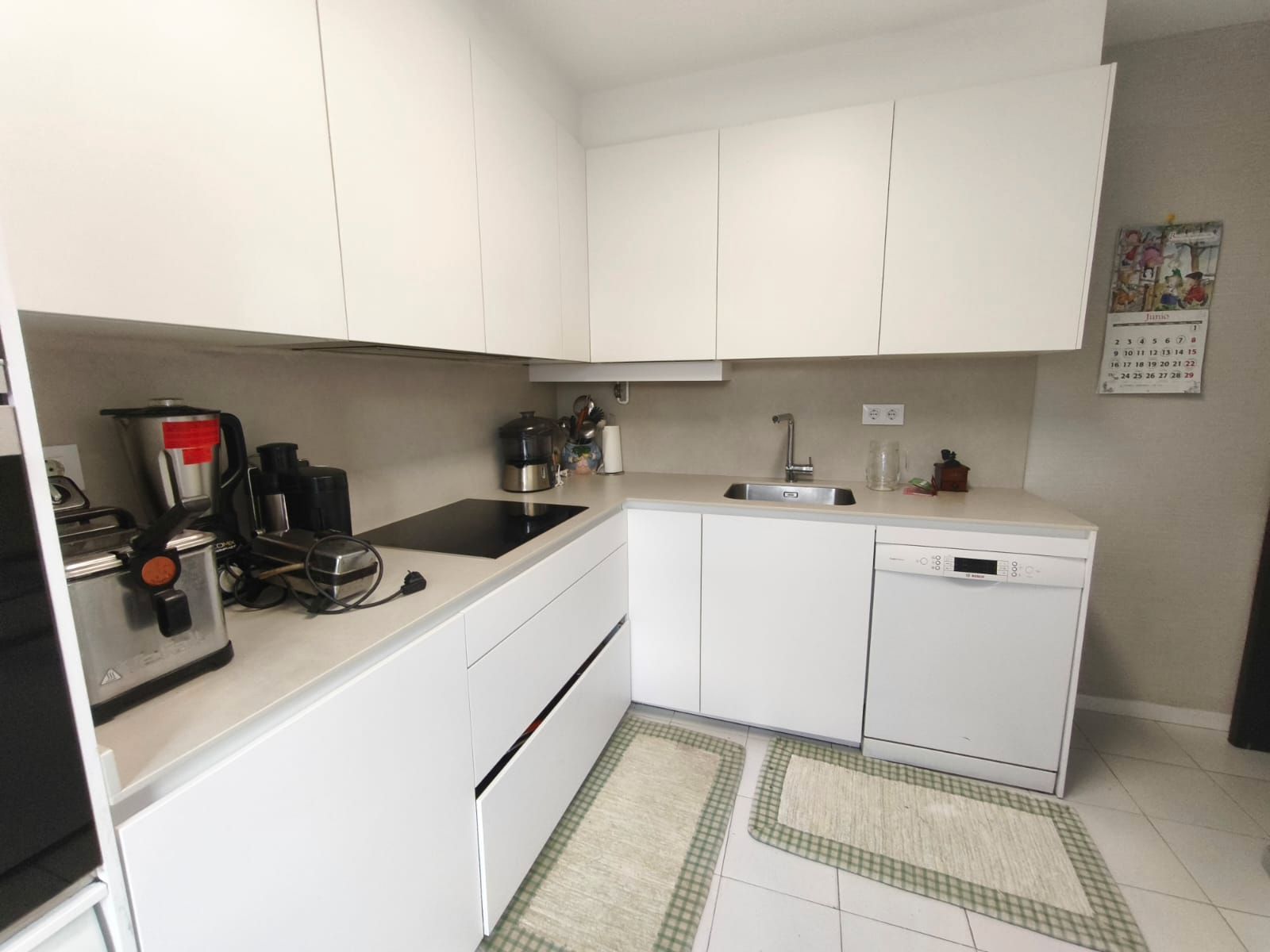 Küche von Wohnung zum Verkauf in Ourense Capital  mit Heizung, Parkett und Ofen