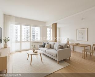 Living room of Apartment for sale in  Barcelona Capital  with Air Conditioner, Heating and Parquet flooring