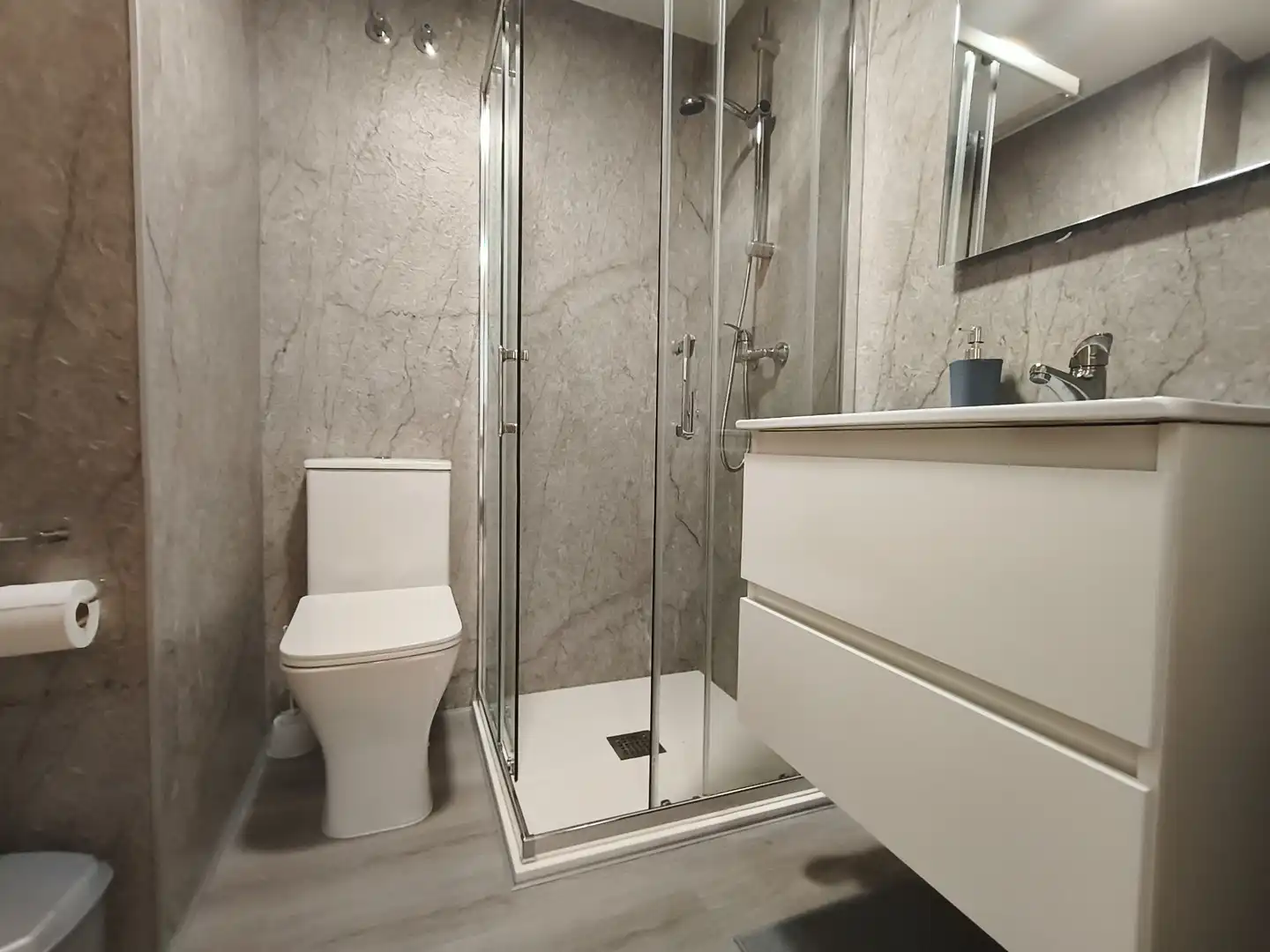 Badezimmer von Wohnungen zur Miete in Gandia mit Terrasse, Möbliert und Gemeinschaftspool