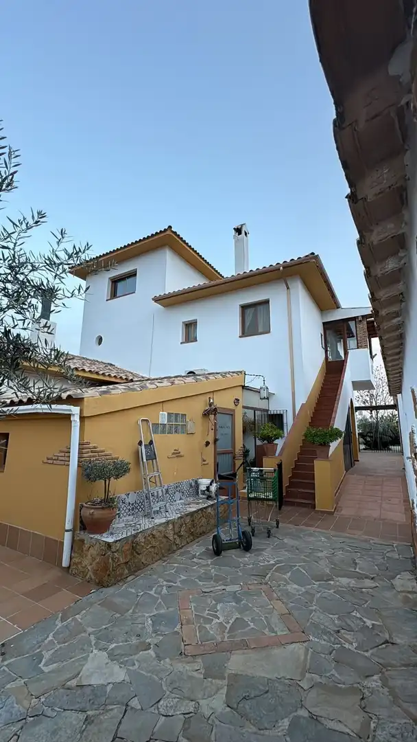 Vista exterior de Finca rústica en venta en Pozo Alcón con Aire acondicionado, Jardín privado y Terraza