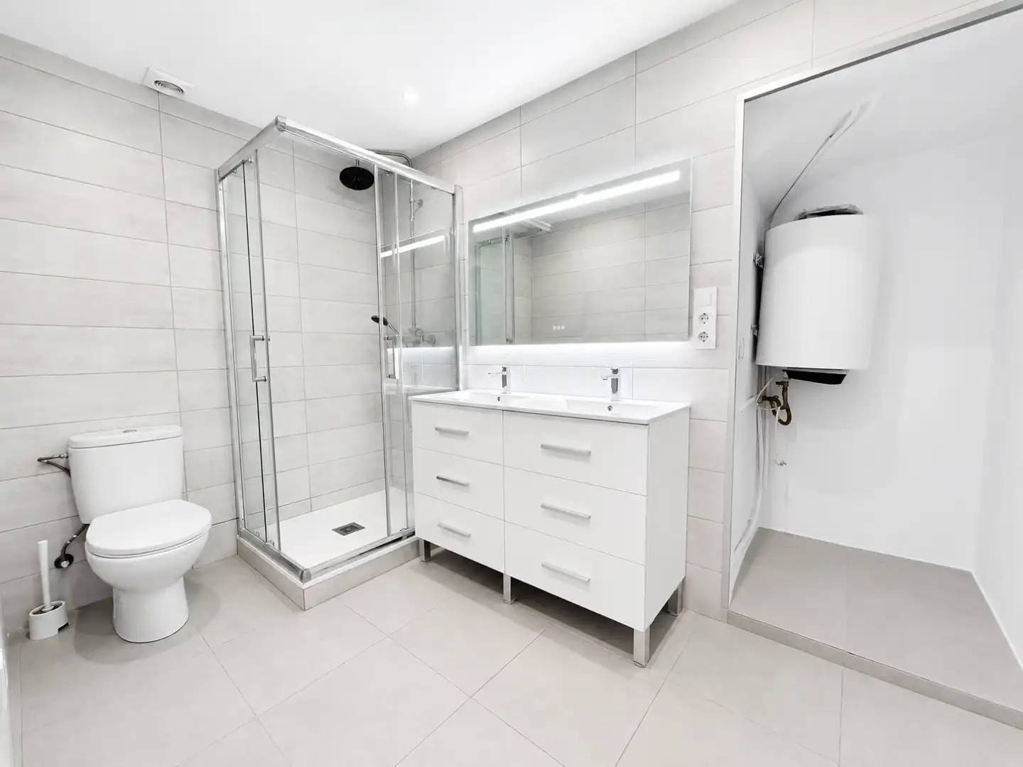Baño de Finca rústica en venta en Benitachell / El Poble Nou de Benitatxell con Aire acondicionado y Calefacción