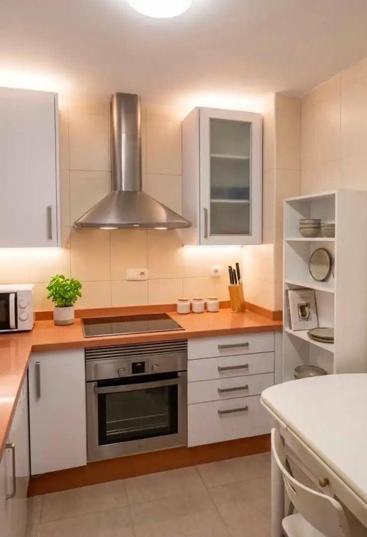 Cuina de Apartament en venda en Murcia amb Aire condicionat, Jardí privat i Traster