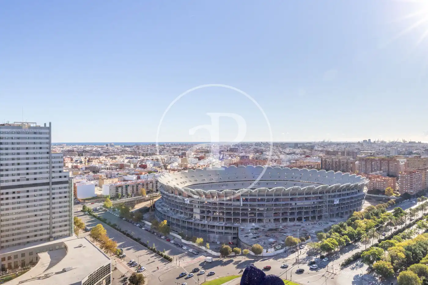 Exterior view of Flat for sale in Valencia  with Air Conditioner, Heating and Private garden