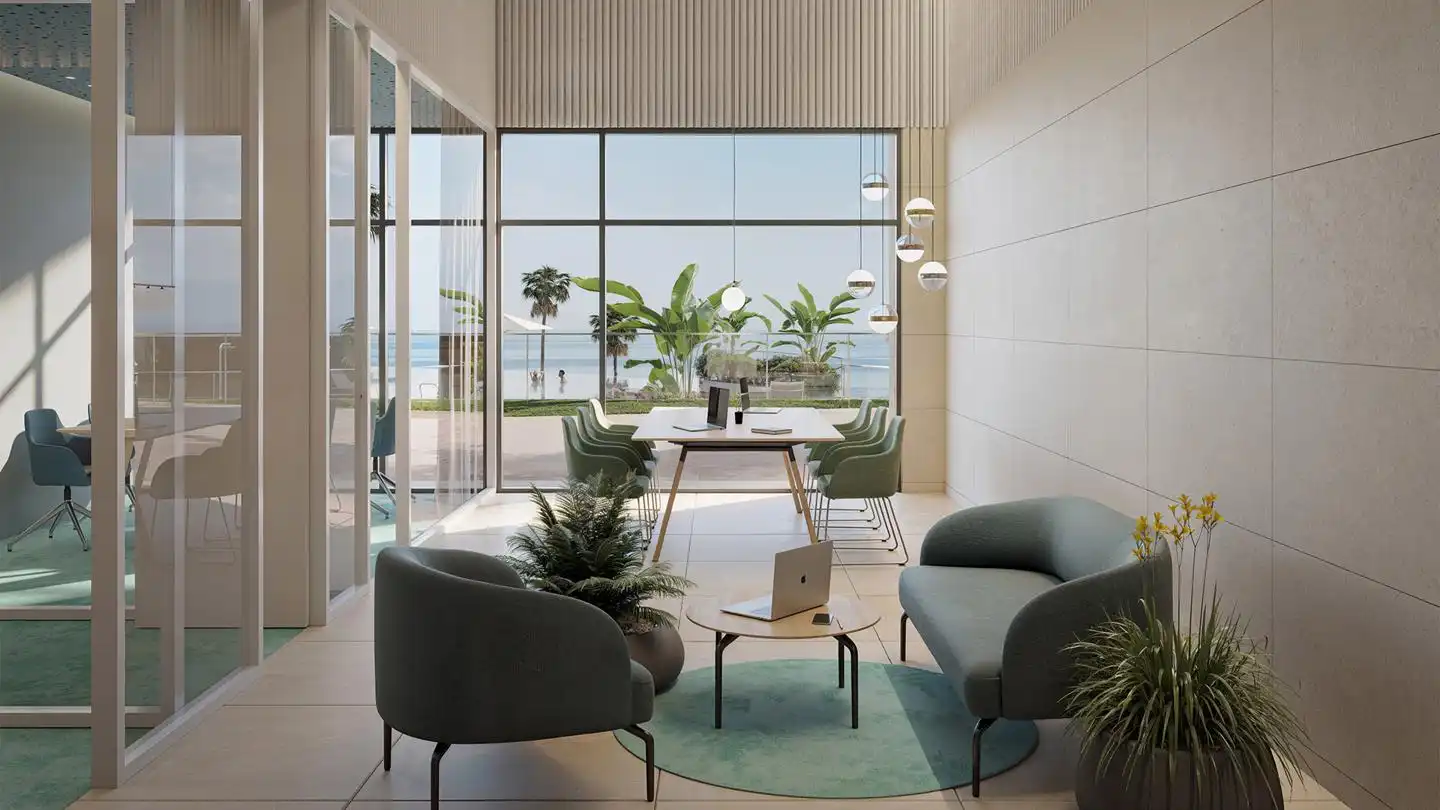 Sala de estar de Piso en venta en Benidorm con Aire acondicionado y Terraza