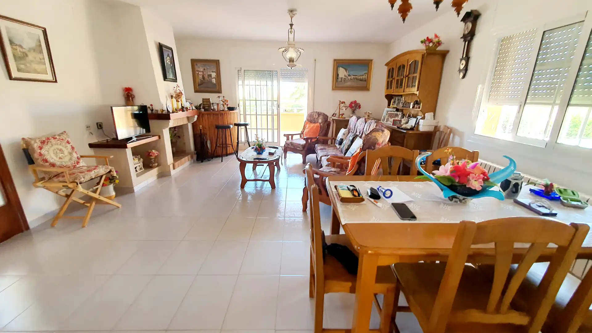Dining room of Houses for sale in Calafell  with Heating, Private garden and Terrace