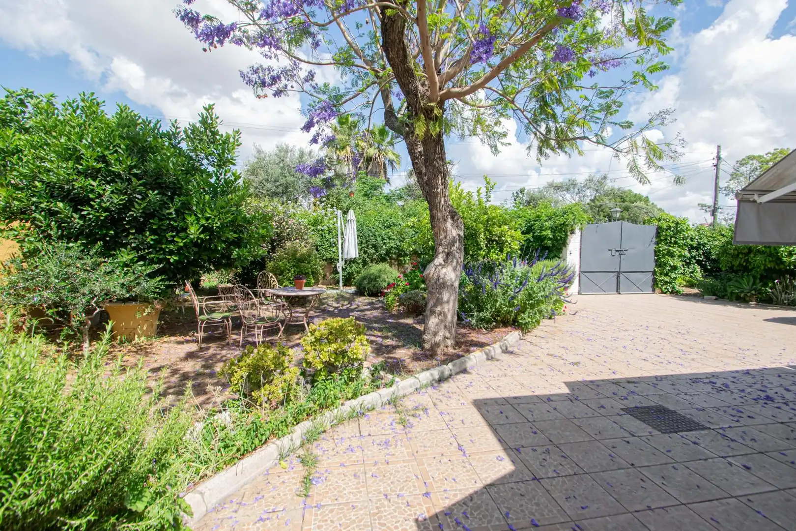 Garden of Houses for sale in Mairena del Aljarafe  with Air Conditioner, Heating and Private garden