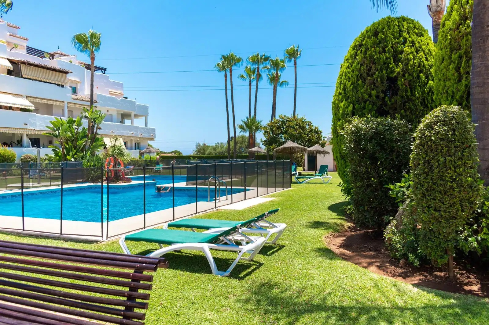 Schwimmbecken von Maisonette zur Miete in Marbella mit Schwimmbad, Möbliert und Gemeinschaftspool