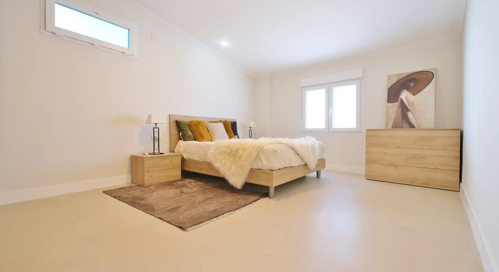 Bedroom of Houses for rent in Sagunto / Sagunt  with Air Conditioner, Heating and Private garden