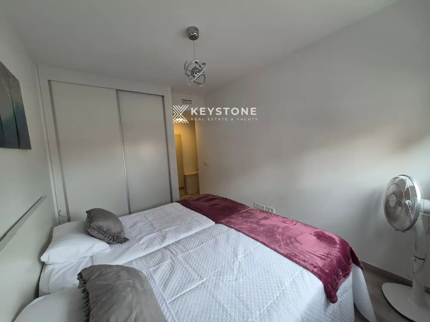 Schlafzimmer von Wohnung zur Miete in Alicante / Alacant mit Klimaanlage, Heizung und Terrasse
