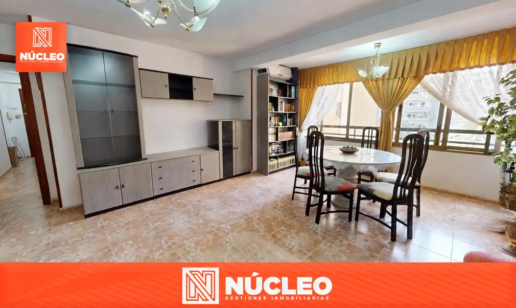 Living room of Flat for sale in El Campello  with Air Conditioner and Furnished