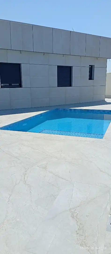 Swimming pool of Houses for sale in Las Ventas de Retamosa  with Swimming Pool