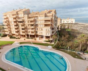 Swimming pool of Flat for sale in  Valencia Capital  with Heating, Private garden and Terrace