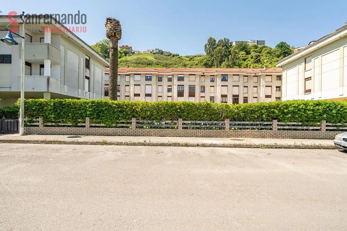 Exterior view of Flat for sale in Suances  with Heating, Private garden and Furnished