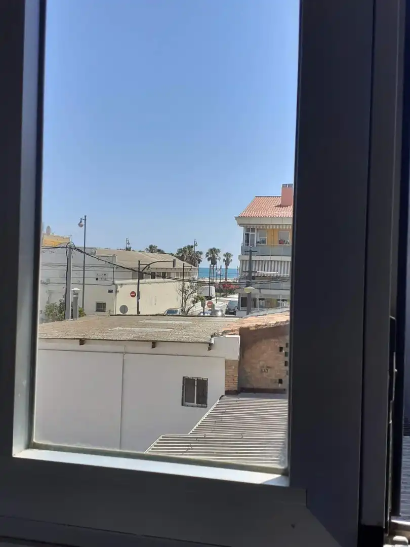 Exterior view of Flat for sale in Valencia  with Air Conditioner, Terrace and Storage room