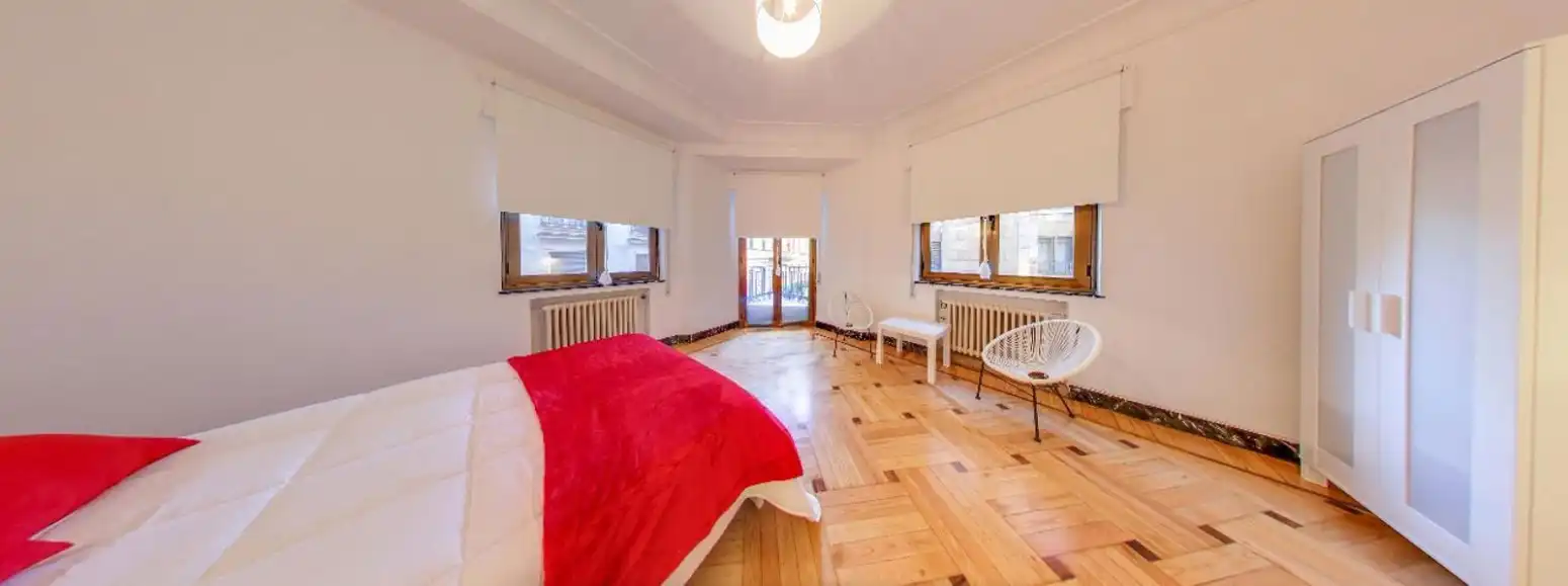 Bedroom of Flat for rent in Salamanca  with Heating and Furnished