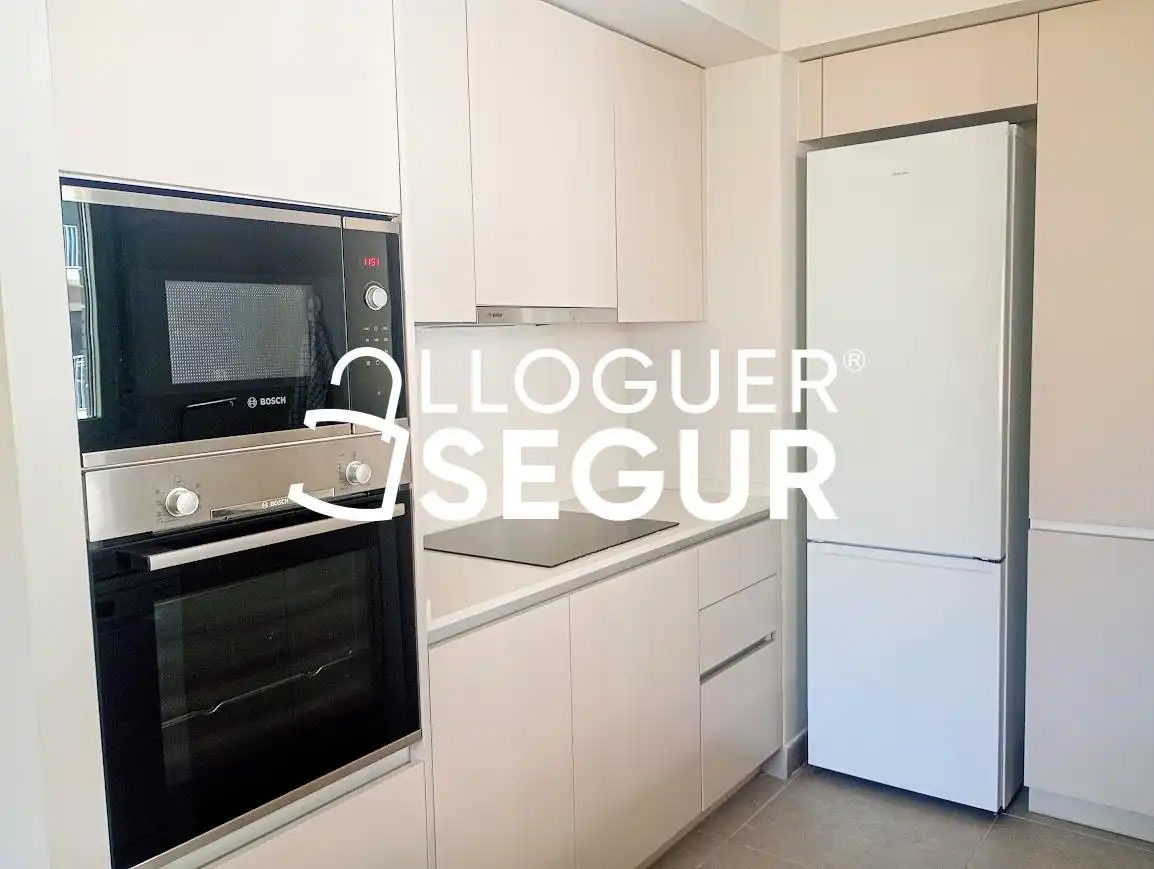 Kitchen of Flat for rent in Viladecans  with Air Conditioner, Terrace and Swimming Pool