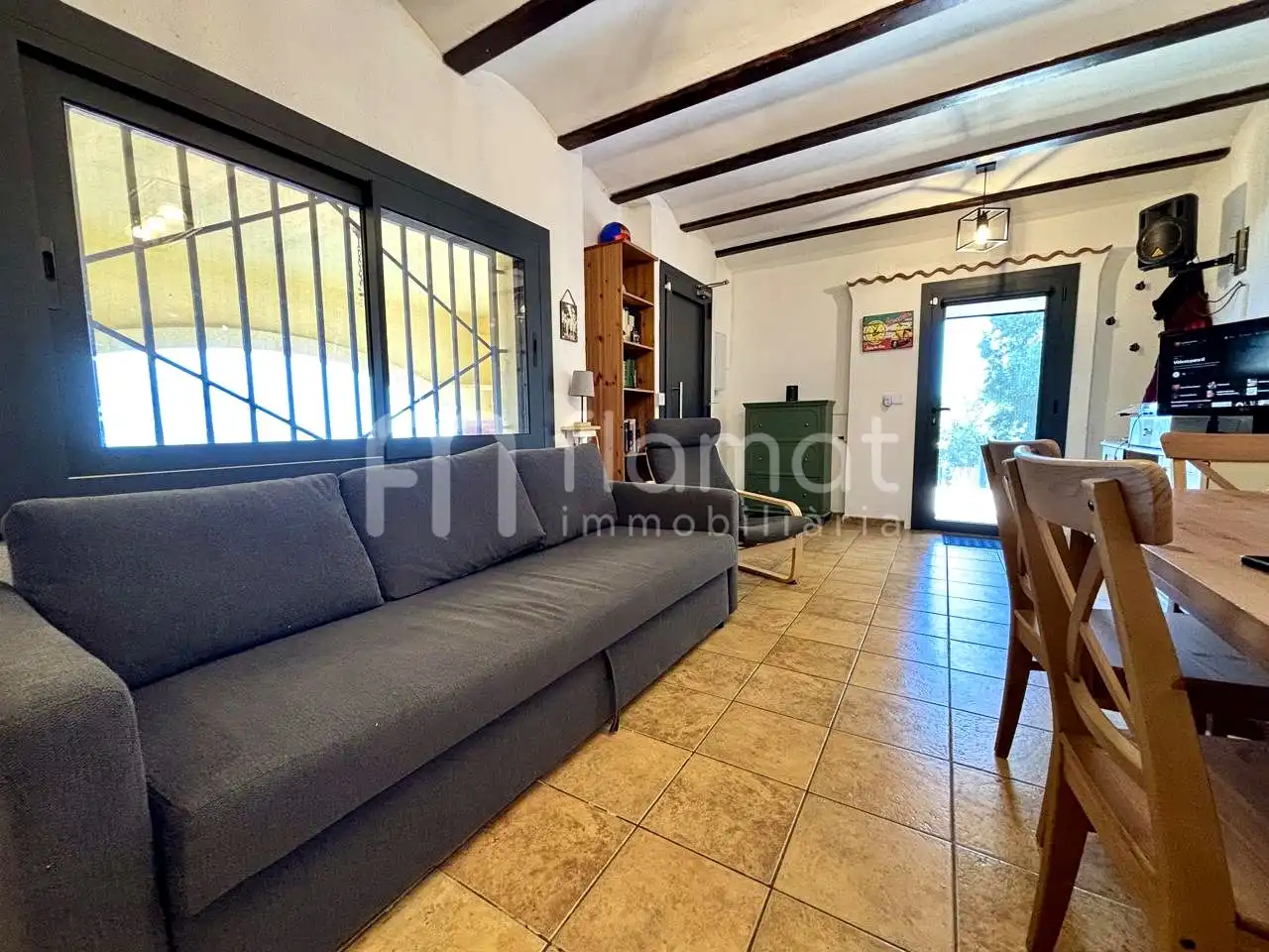 Sala de estar de Casa o chalet en venta en Tordera con Aire acondicionado, Jardín privado y Piscina