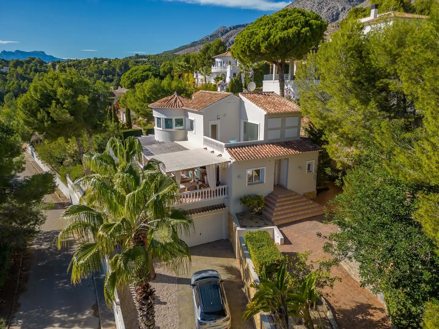 Vista exterior de Casa o chalet en venta en Altea con Aire acondicionado, Calefacción y Terraza