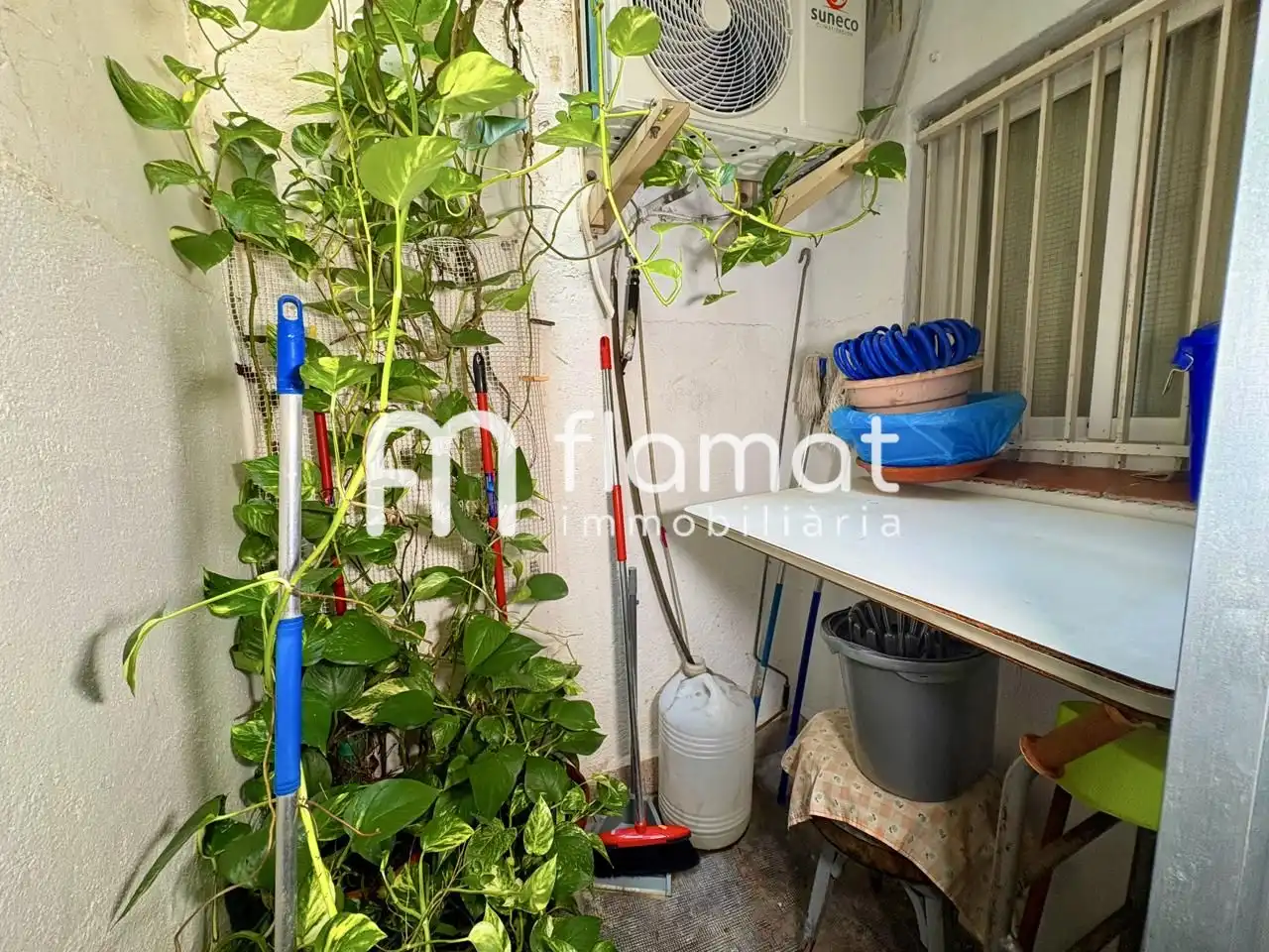 Garten von Maisonette zum Verkauf in Barcelona mit Klimaanlage und Terrasse