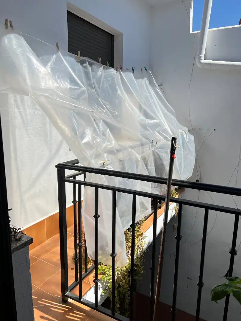 Terrasse von Haus oder Chalet zum Verkauf in Herencia mit Klimaanlage, Heizung und Möbliert