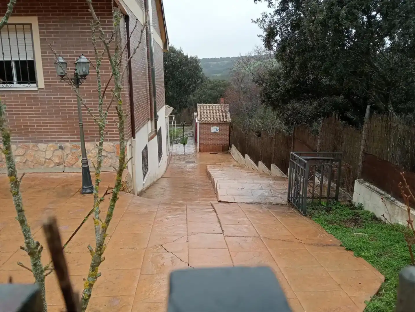 Terraza de Casa o chalet en venta en Valdeaveruelo con Piscina