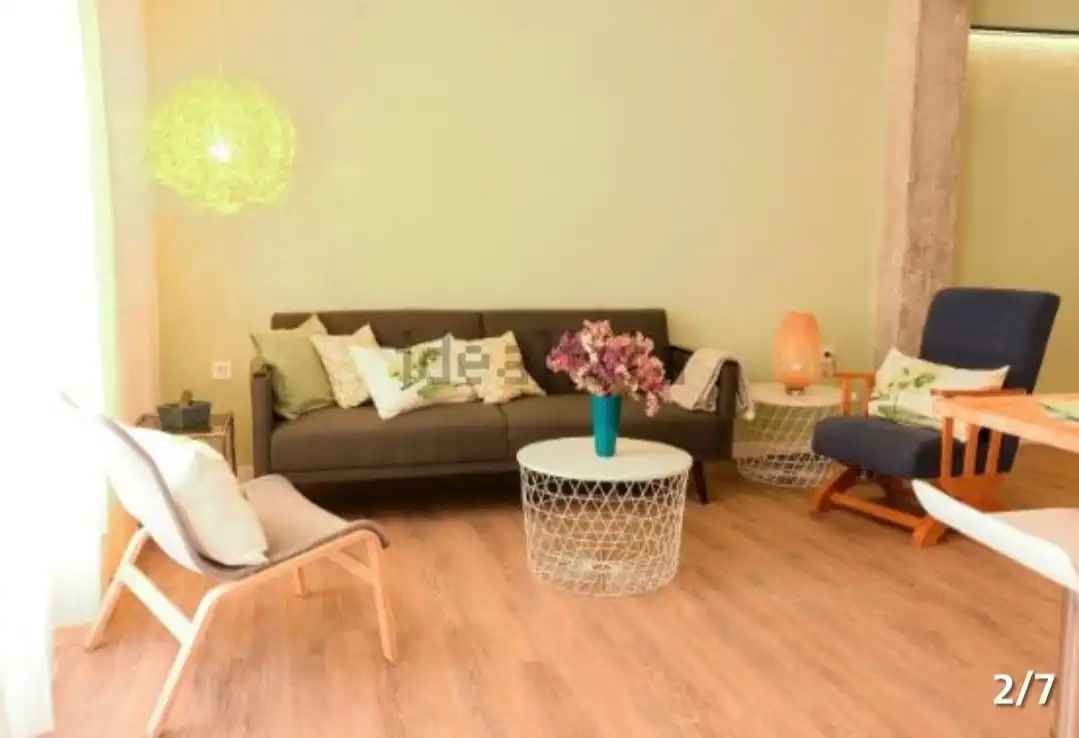 Living room of Flat for rent in Murcia  with Air Conditioner, Furnished and Oven