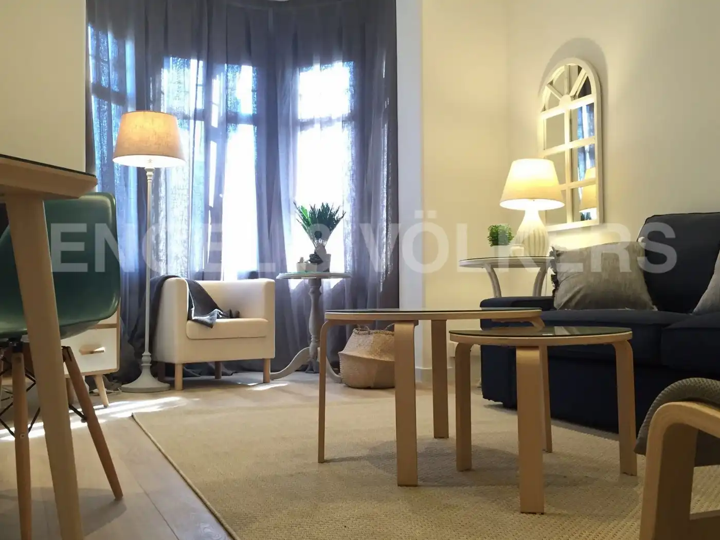 Living room of Flat for rent in Eixample