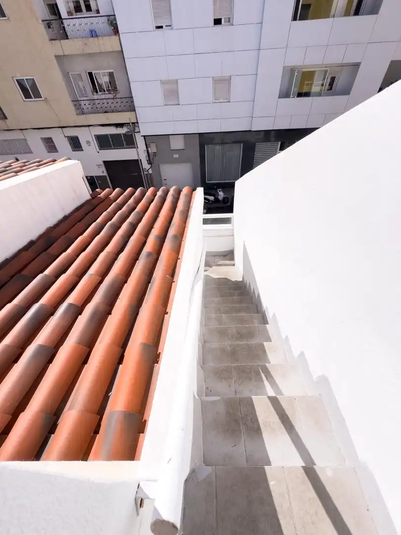 Vista exterior de Casa adosada en venta en Santa Cruz de Tenerife con Aire acondicionado, Parquet y Terraza