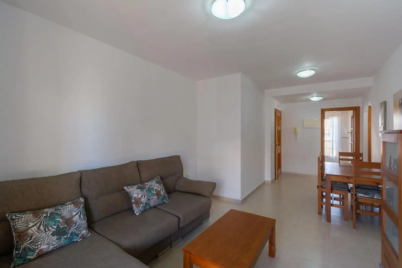 Sala de estar de Ático en venta en Cartagena con Aire acondicionado, Terraza y Amueblado