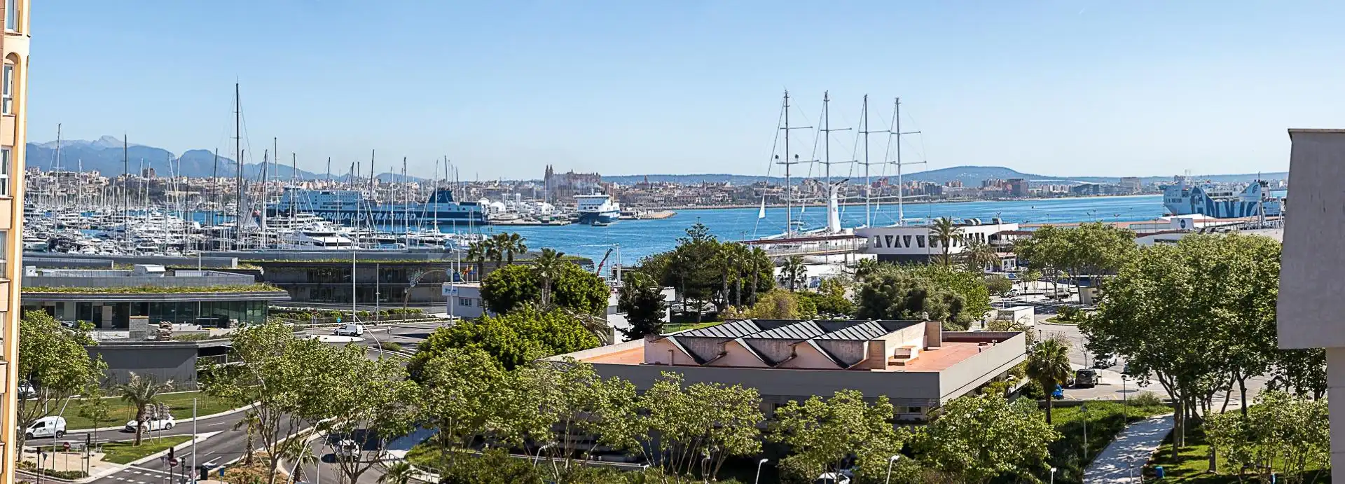 Vista exterior de Àtic en venda en  Palma de Mallorca amb Aire condicionat, Terrassa i Traster