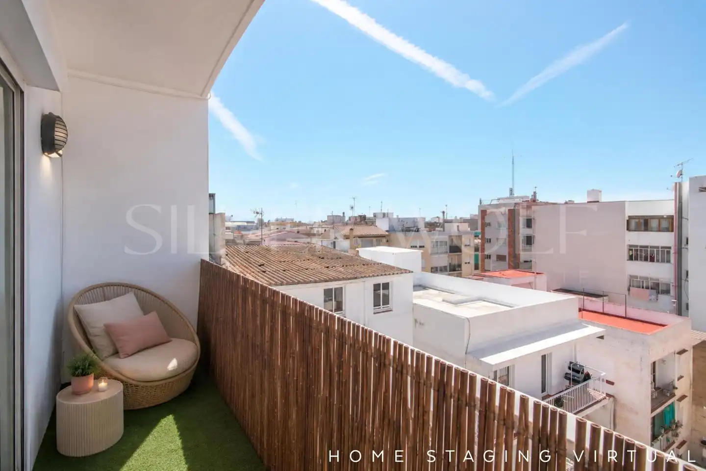 Exterior view of Flat for sale in Vilanova i la Geltrú  with Air Conditioner, Terrace and Balcony