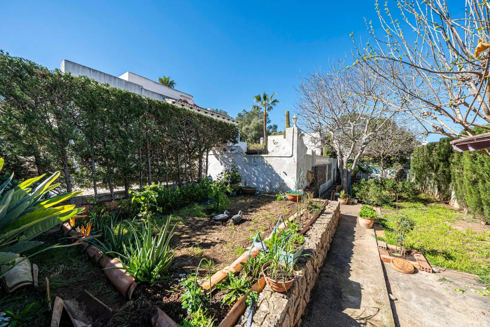 Garden of Houses for sale in Llucmajor  with Air Conditioner, Heating and Private garden