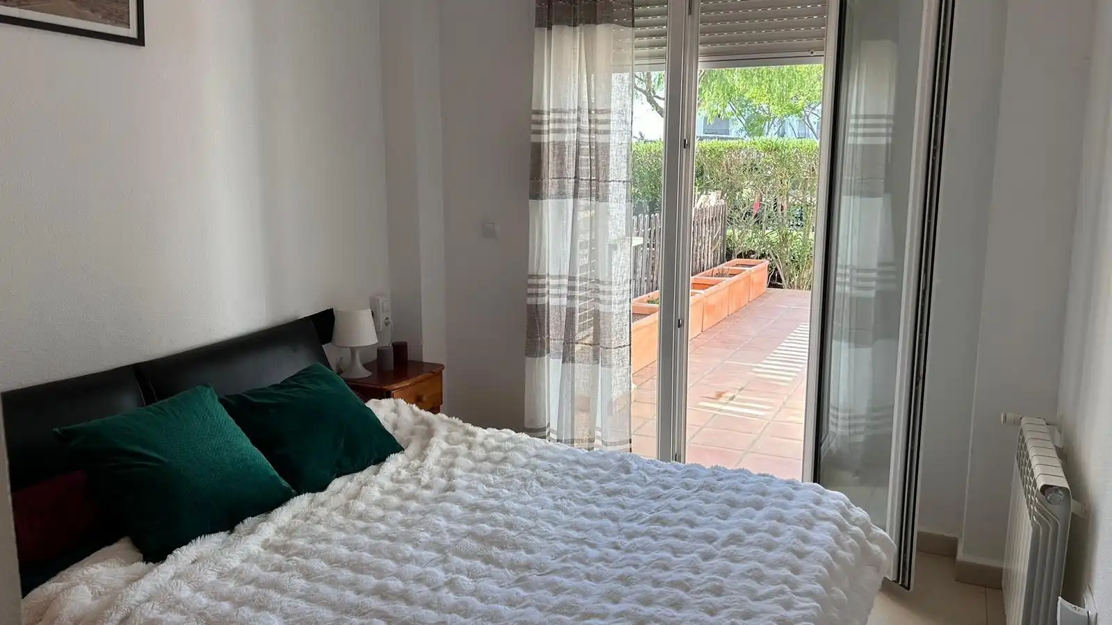 Schlafzimmer von Wohnung zur Miete in Torre-Pacheco mit Klimaanlage, Heizung und Privatgarten