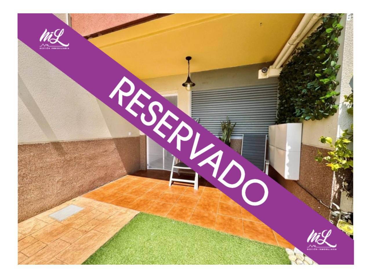 Jardí de Casa adosada en venda en Las Ventas de Retamosa amb Calefacció, Jardí privat i Terrassa