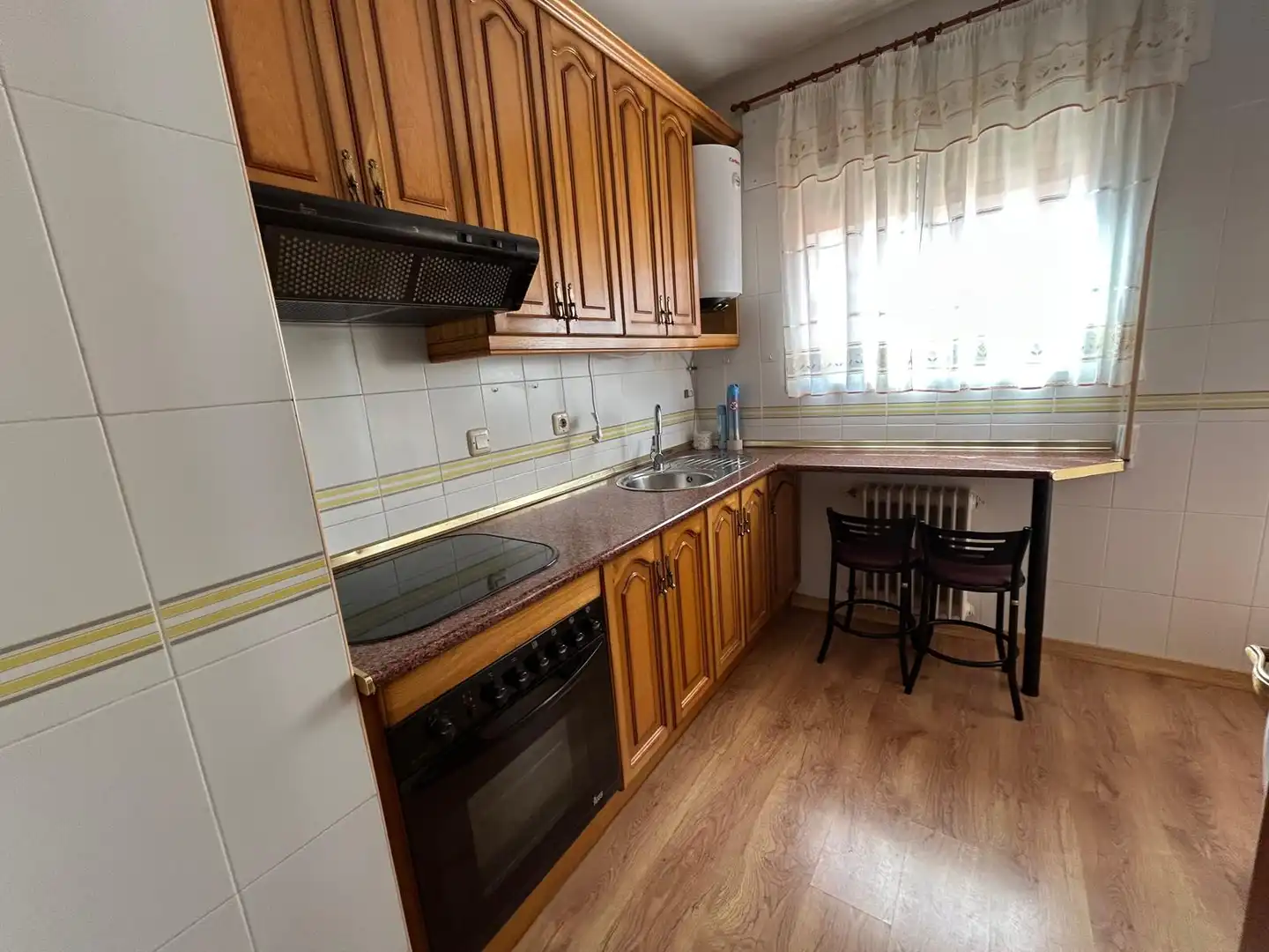 Küche von Wohnung zur Miete in Malagón mit Klimaanlage, Heizung und Ofen