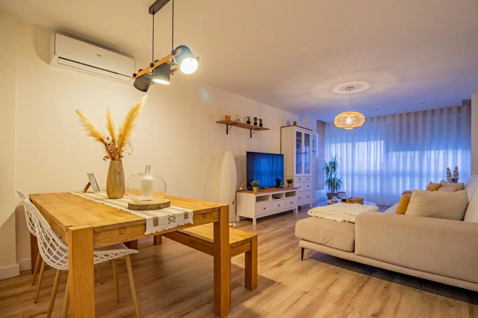 Living room of Detached homes for sale in La Nucia  with Air Conditioner, Heating and Terrace