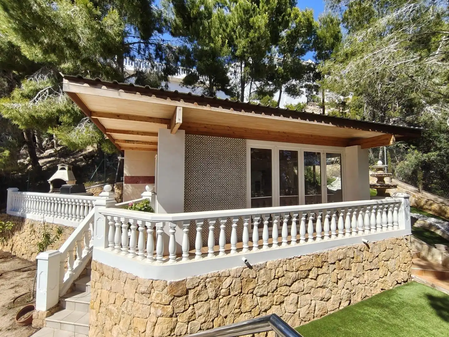 Exterior view of Houses for sale in Altea  with Air Conditioner, Heating and Private garden