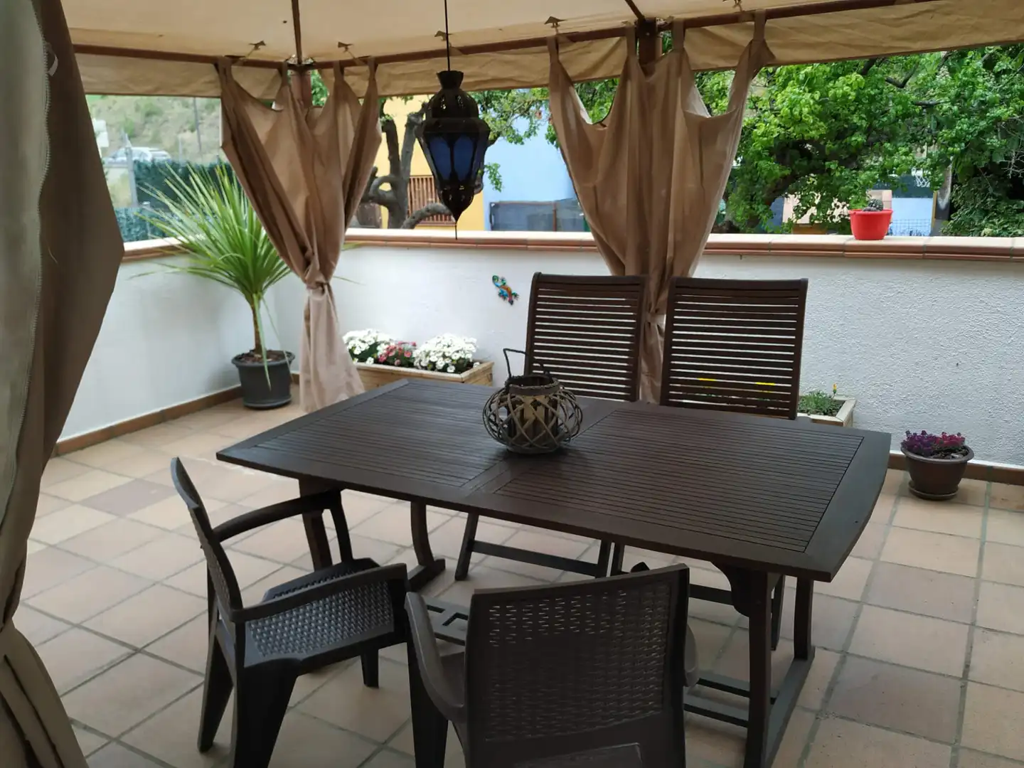 Terrasse von Erdgeschoss zum Verkauf in Vilalba Sasserra mit Klimaanlage, Heizung und Terrasse