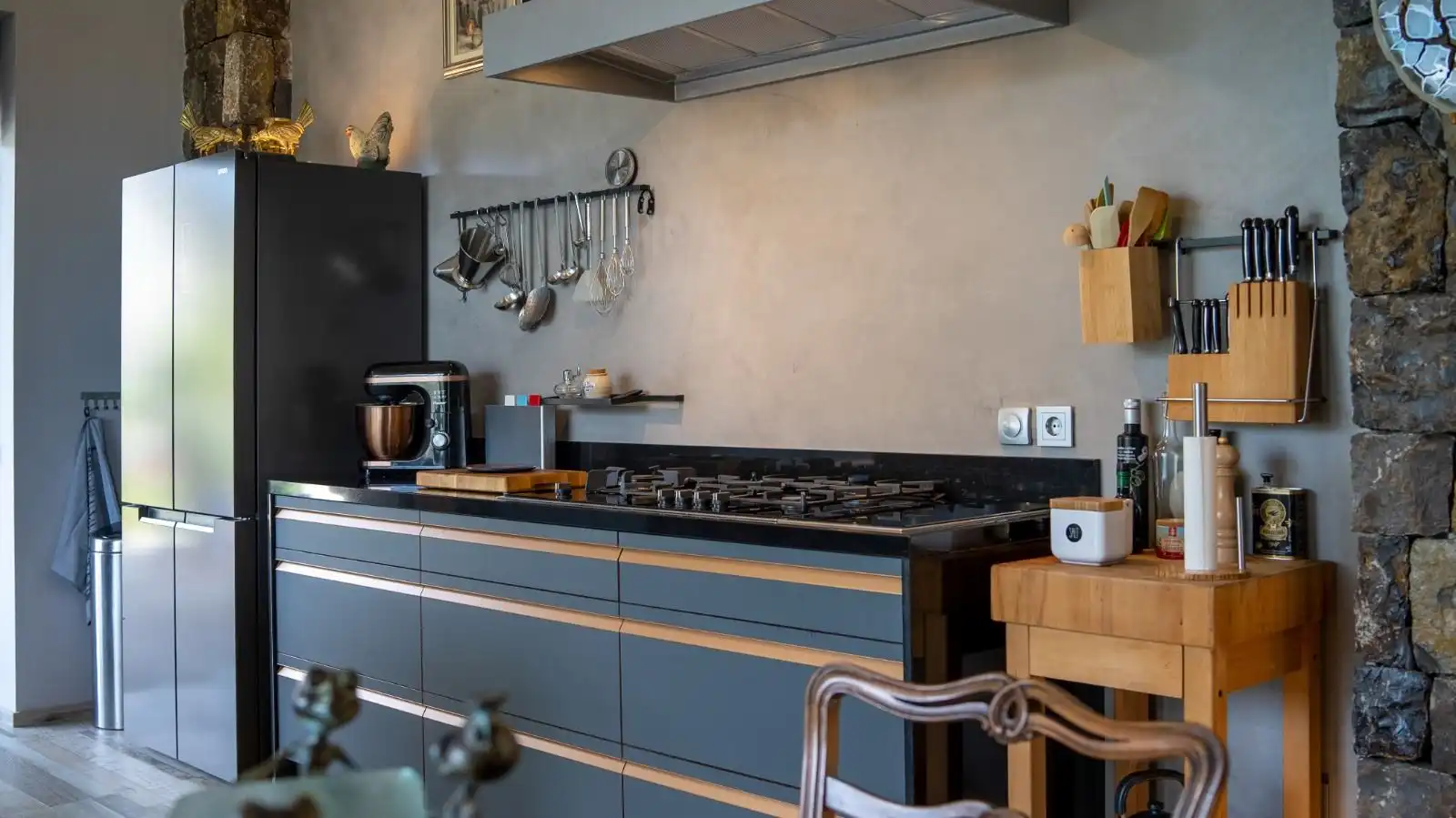 Cocina de Casa o chalet en venta en El Castell de Guadalest con Aire acondicionado, Calefacción y Jardín privado