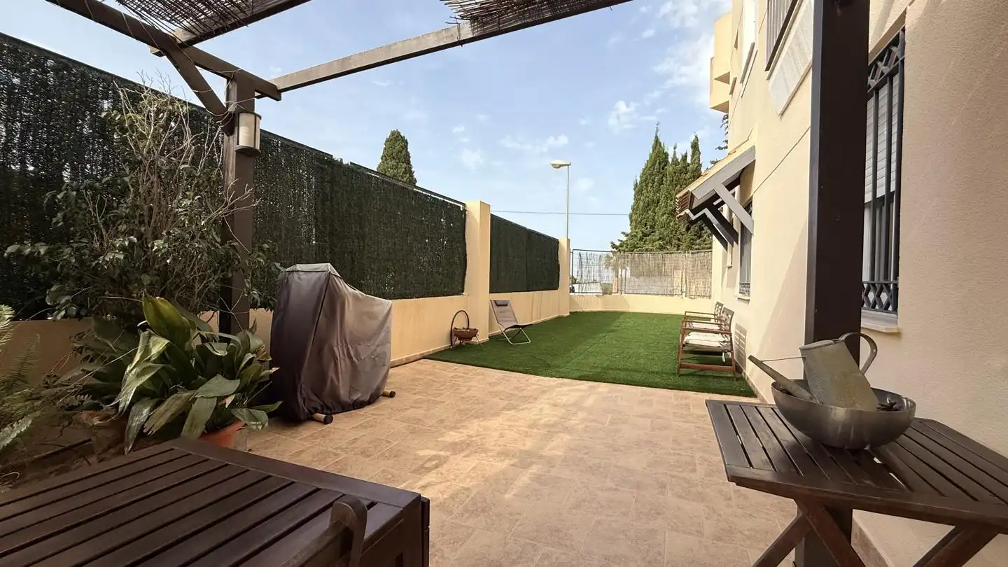 Terrace of Ground floor for sale in Cartagena  with Air Conditioner, Heating and Private garden
