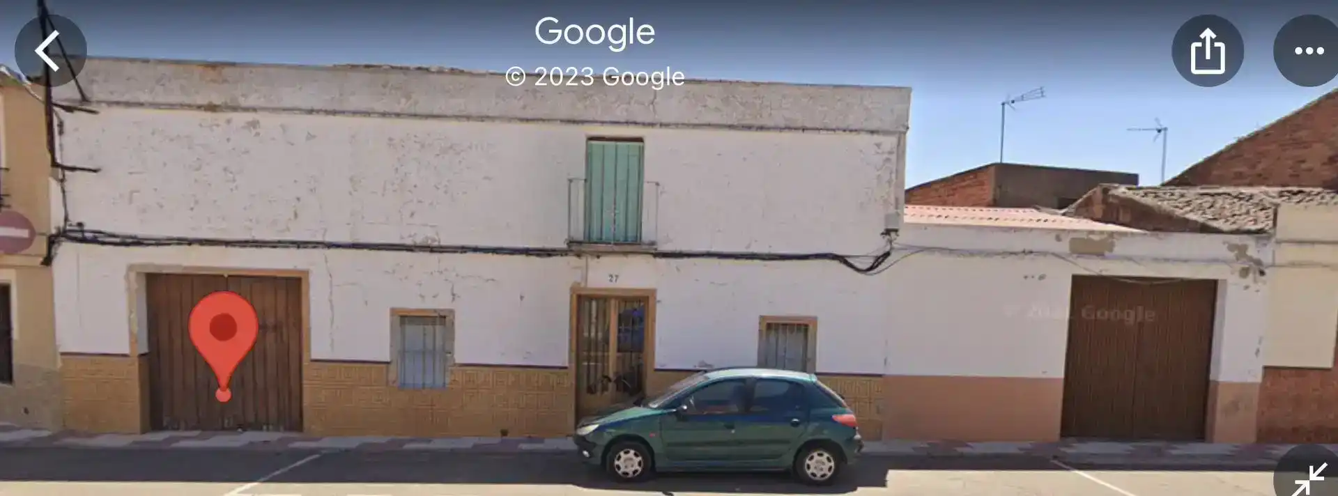 Vista exterior de Planta baja en venta en Calamonte