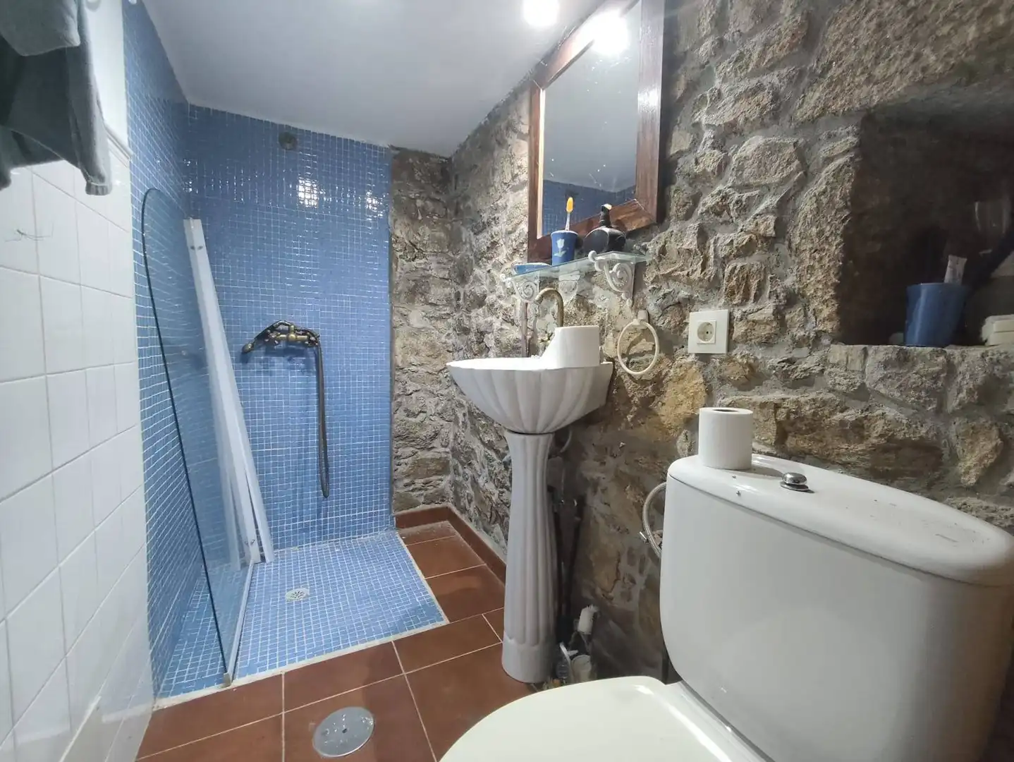 Bathroom of Houses for sale in Vedra, A Coruña