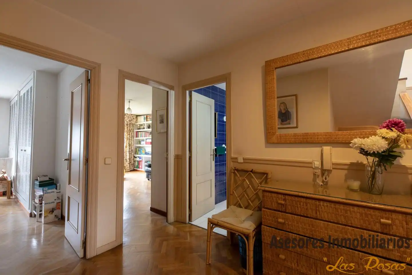 Einfamilien-Reihenhaus zum Verkauf in Madrid mit Klimaanlage, Heizung und Privatgarten