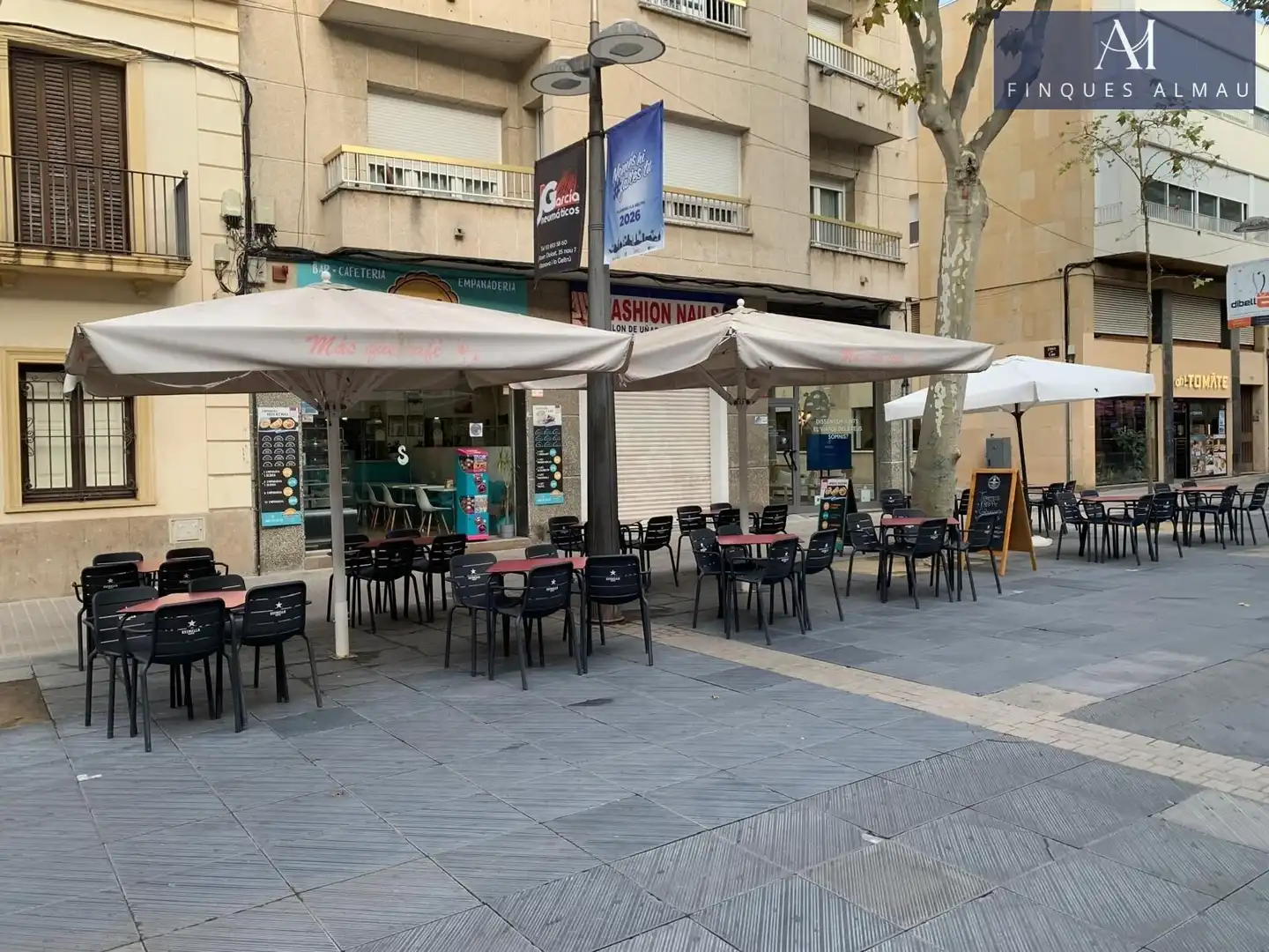 Terraza de Local de alquiler en Vilanova i la Geltrú con Aire acondicionado y Amueblado