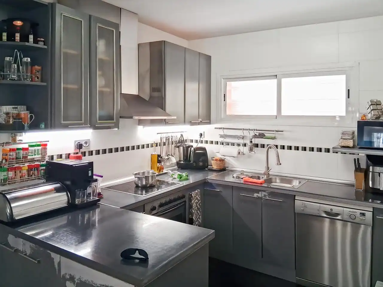 Cocina de Dúplex en venta en Rivas-Vaciamadrid con Calefacción, Jardín privado y Parquet