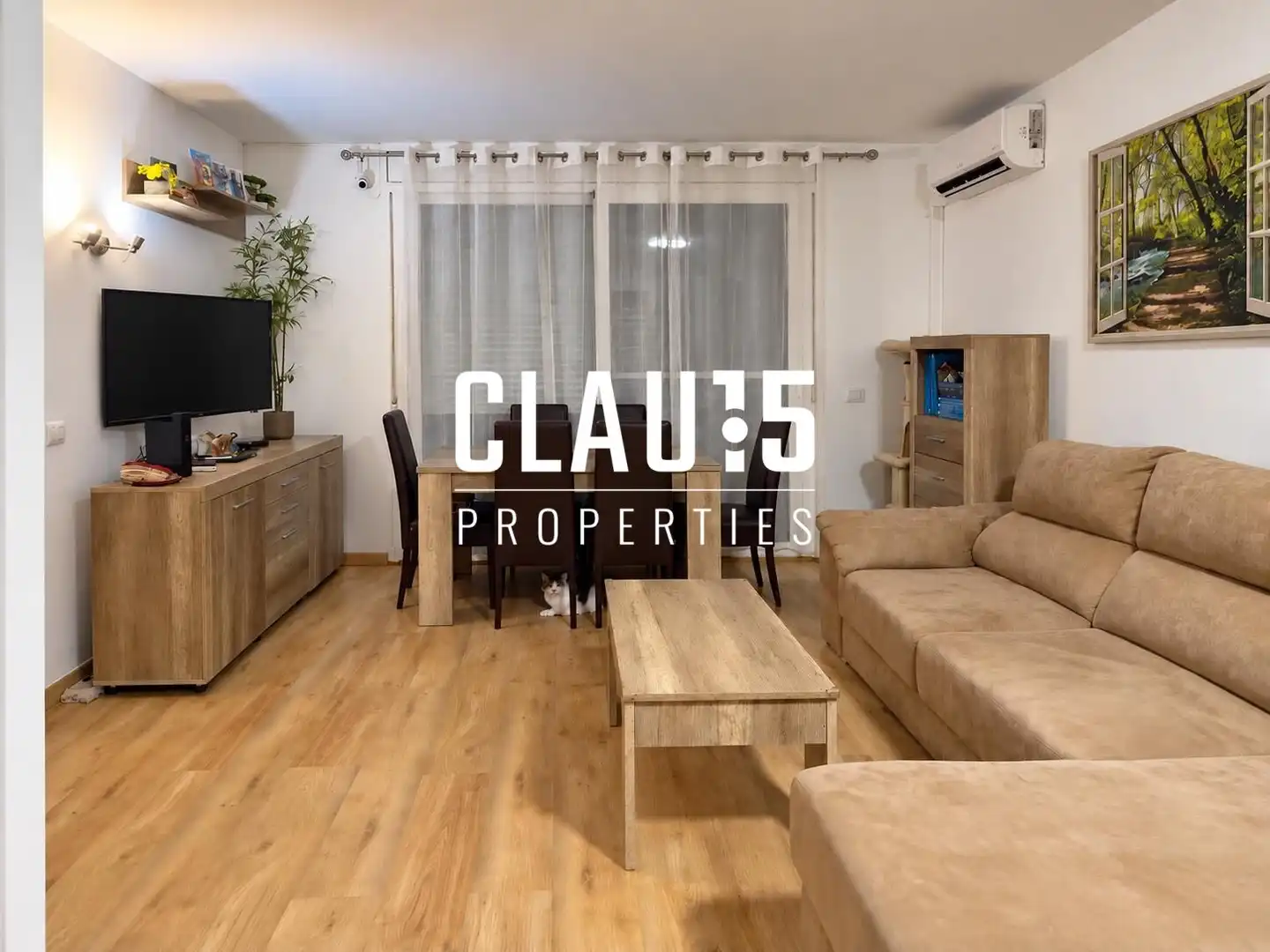 Piso con jardín en venta en Els Pavos