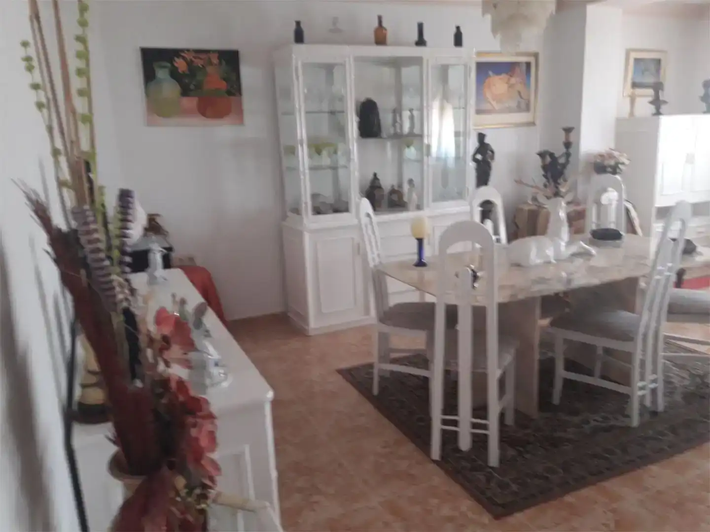 Menjador de Casa adosada en venda en San Pedro