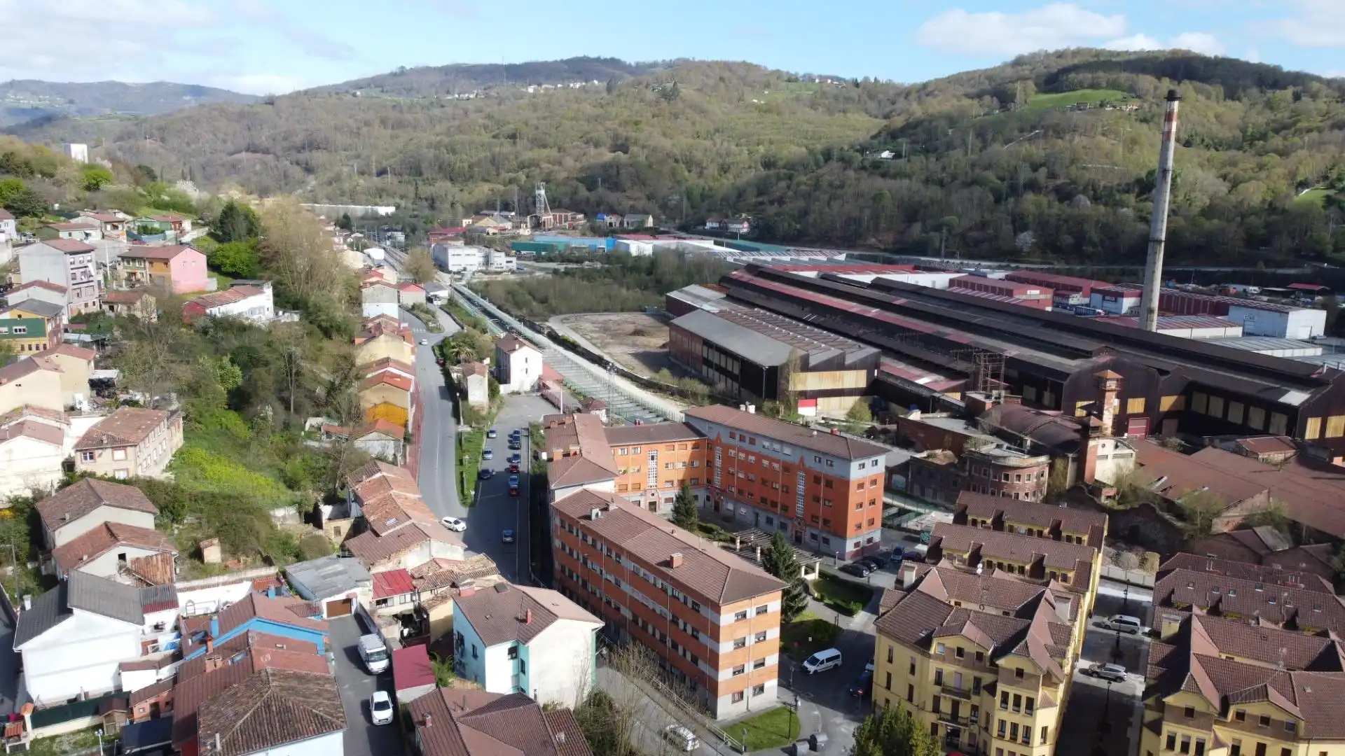 Vista exterior de Apartament en venda en Langreo amb Calefacció