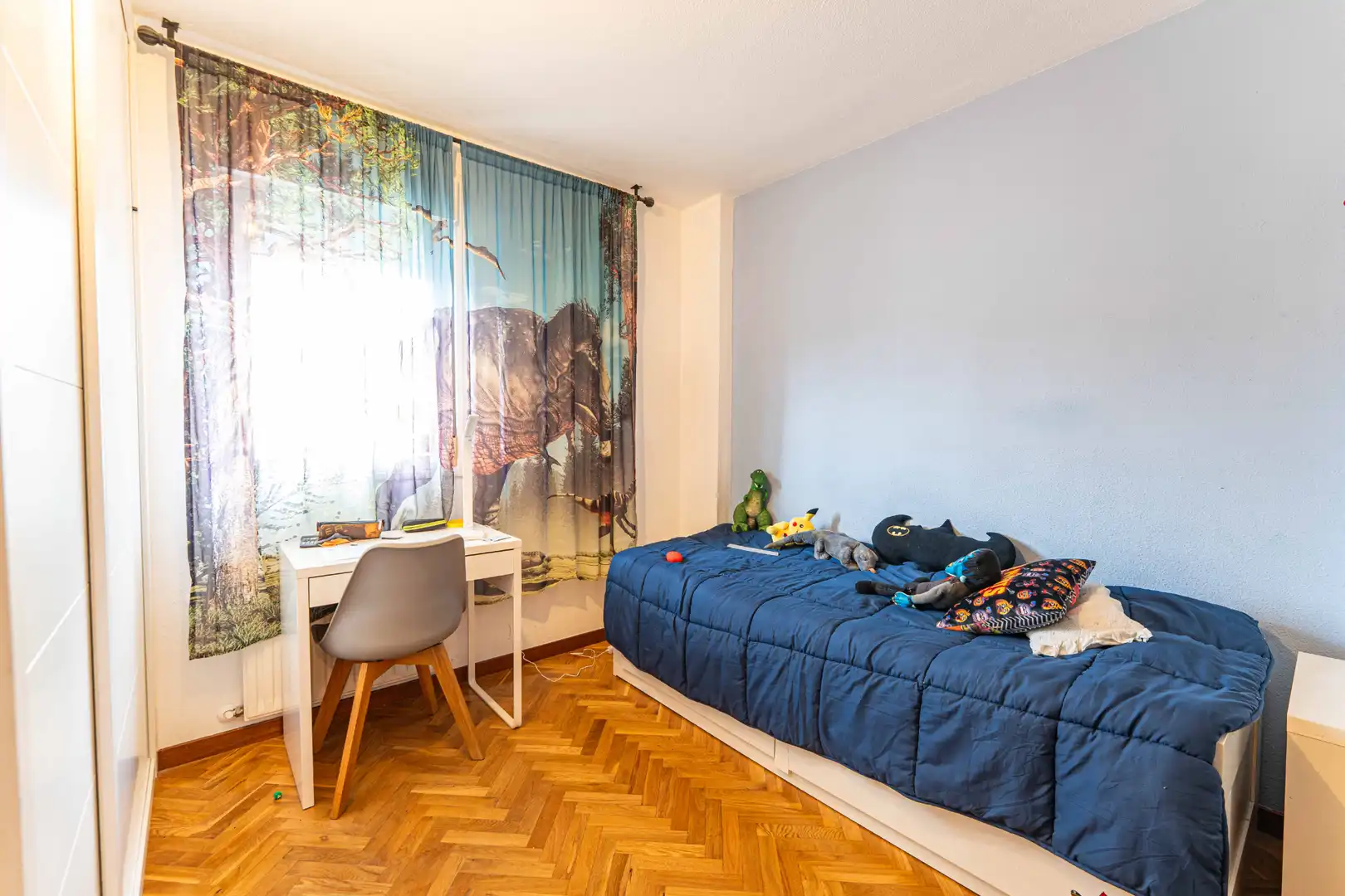 Bedroom of Houses for sale in Moralzarzal  with Heating, Parquet flooring and Oven